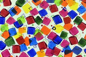 Dancing Pixels 2025 Acrylic Painting by Edelgard Schroer