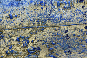 Silent Gilding (2026) Acrylic painting by Edelgard Schroer