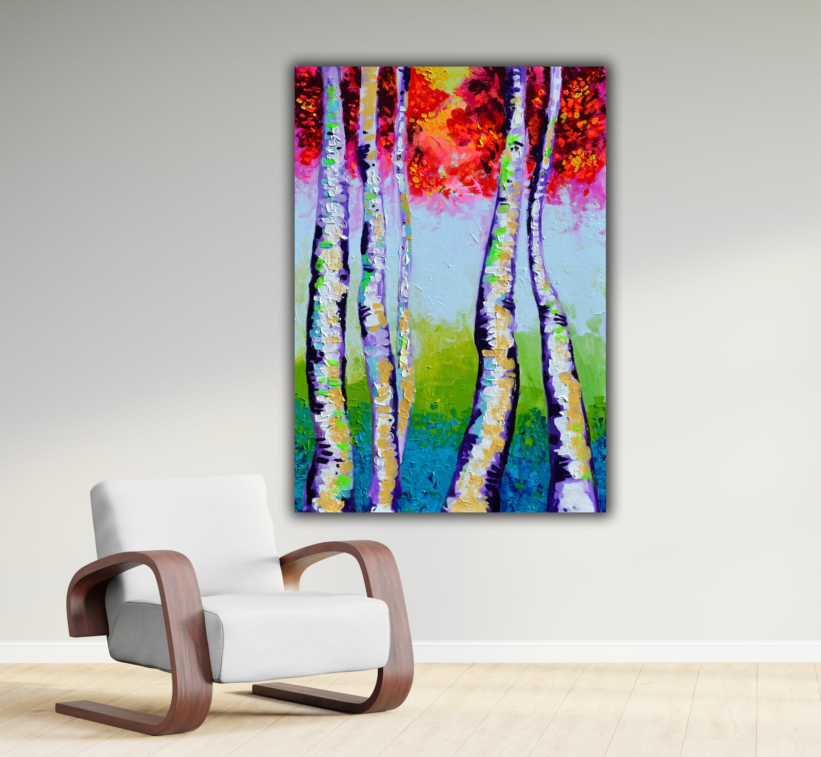Autumn Magic Birch Forest 2025