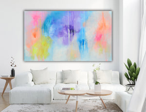 Complementary Patterns 10 Modern Geometric Abstract Canvas