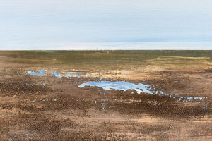 Sailing Silence (2025) Acrylic painting by Edelgard Schroer