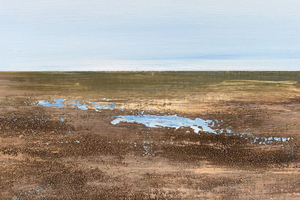 Sailing Silence (2025) Acrylic painting by Edelgard Schroer