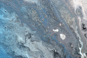 Astral Love 30 Large Textured Monochrome Abstract