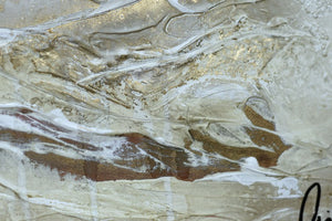 Golden Waves (2025) Acrylic painting by Edelgard Schroer