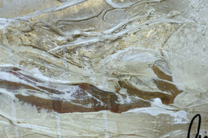 Golden Waves (2025) Acrylic painting by Edelgard Schroer