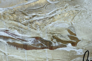 Golden Waves (2025) Acrylic painting by Edelgard Schroer