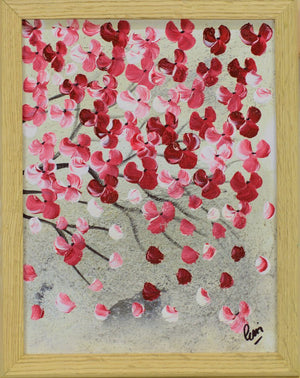 Spring Days in Japan (2025) Acrylic painting by Edelgard Schroer