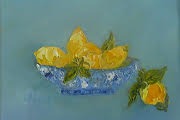 Lemons 2025 Original Framed Still Life Oil Painting