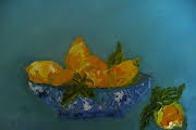 Lemons 2025 Original Framed Still Life Oil Painting