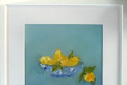 Lemons 2025 Original Framed Still Life Oil Painting