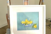 Lemons 2025 Original Framed Still Life Oil Painting