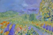Tuscan Hills – Impressionist Landscape Painting