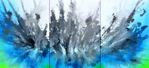 Astral Love 30 Large Textured Monochrome Abstract