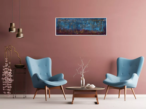 Midnight Ember (2025) Acrylic painting by Edelgard Schroer