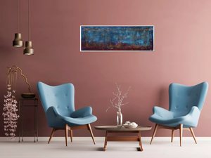 Midnight Ember (2025) Acrylic painting by Edelgard Schroer