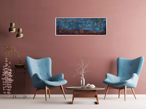 Midnight Ember (2025) Acrylic painting by Edelgard Schroer