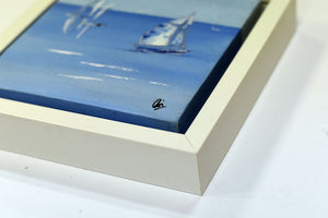 Ocean Breeze (2025) Acrylic painting by Edelgard Schroer