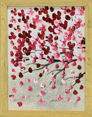 Spring Days in Japan (2025) Acrylic painting by Edelgard Schroer