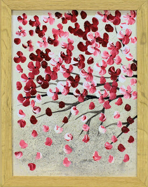 Spring Days in Japan (2025) Acrylic painting by Edelgard Schroer