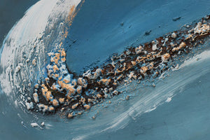 Liquid Horizon 2025 Acrylic painting by Edelgard Schroer