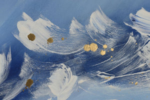 Azure Flow 2025 Acrylic painting by Edelgard Schroer