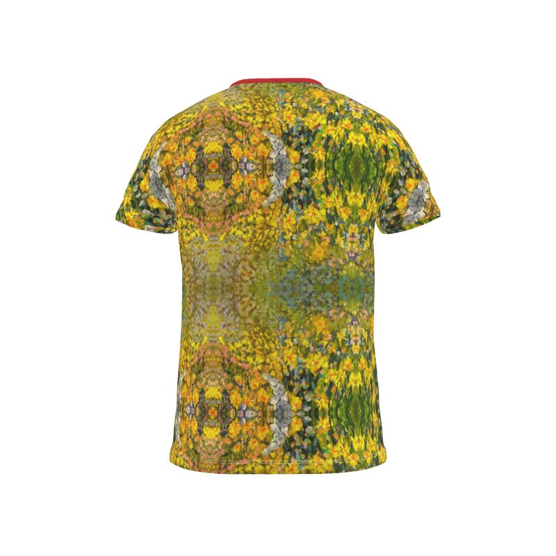 Cut And Sew All Over Print T Shirt