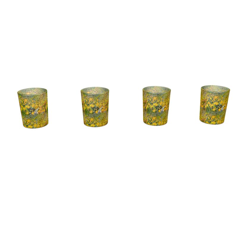 Round shot glass 4 set