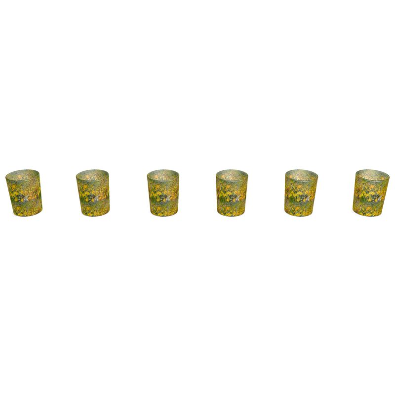Round shot glass 6 set