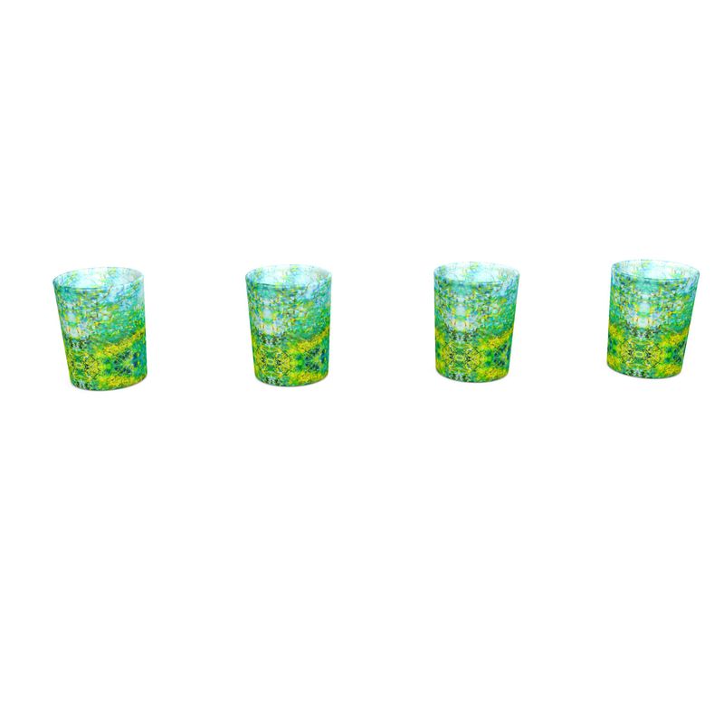 Round shot glass 4 set