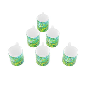 Bone China Mug 6 Pack with branding