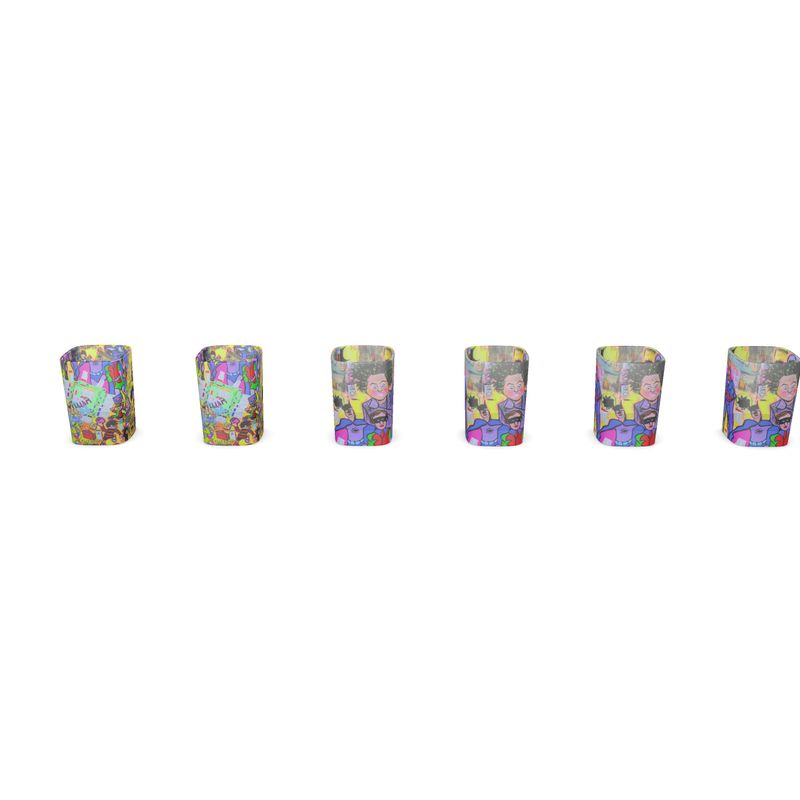 Square Shot Glass 6 Set