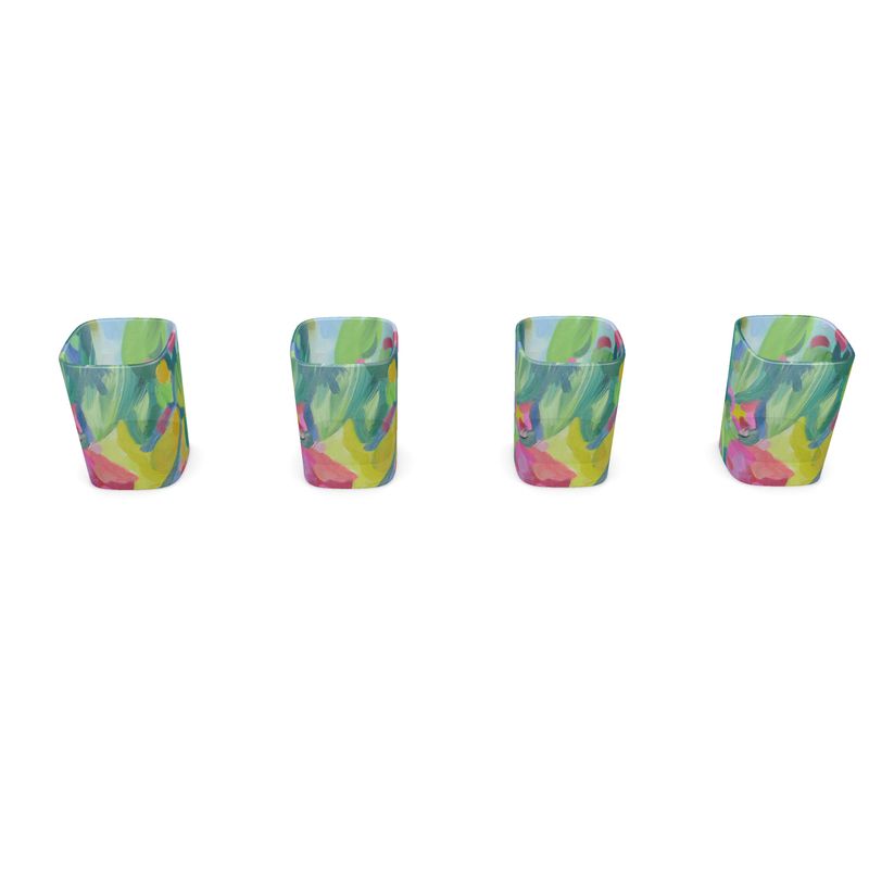 Square Shot Glass 4 Set