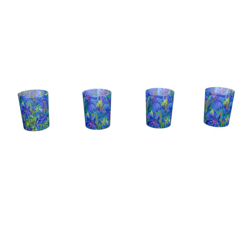Round shot glass 4 set