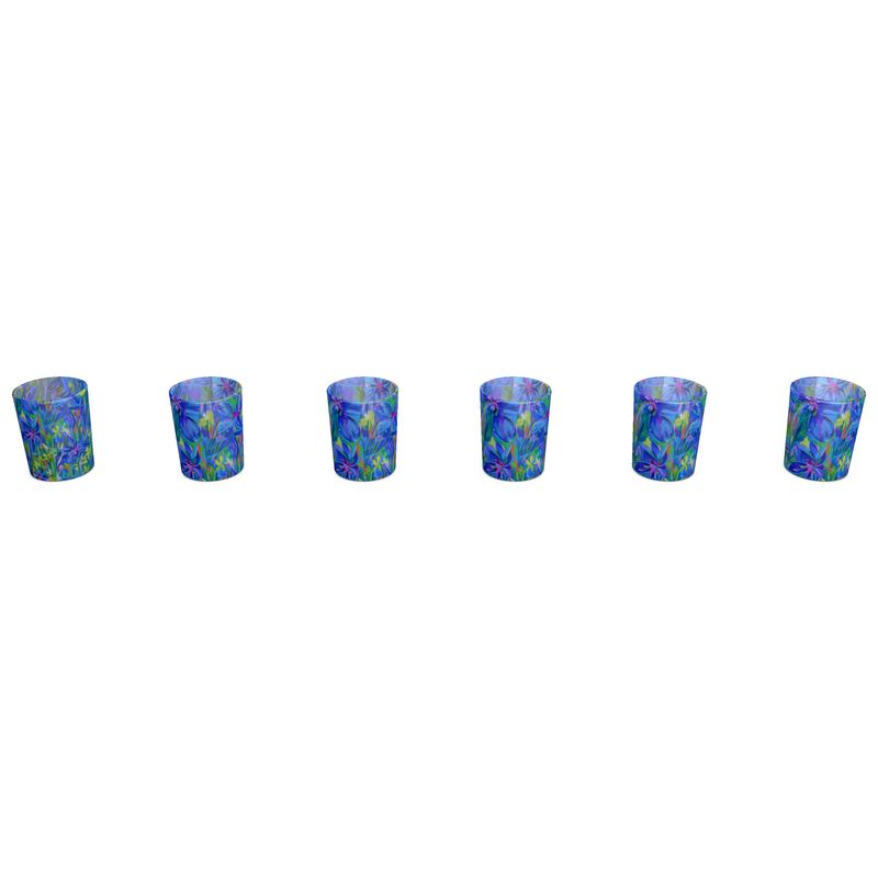 Round shot glass 6 set