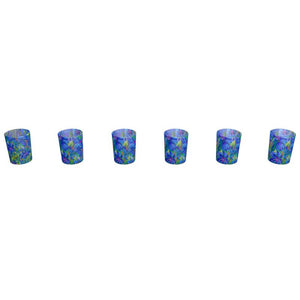 Round shot glass 6 set
