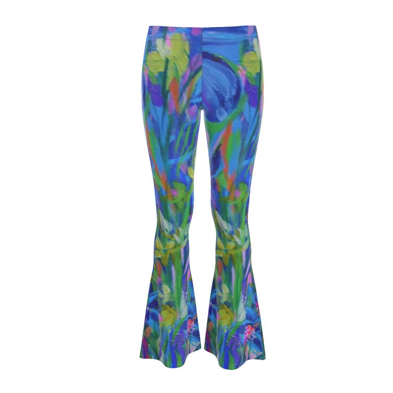 High Waisted Flared Leggings