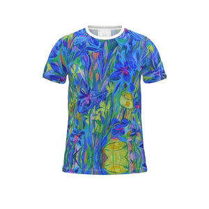 Cut And Sew All Over Print T Shirt