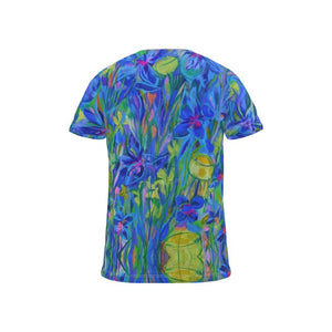 Cut And Sew All Over Print T Shirt