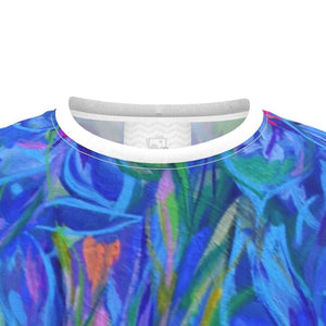 Cut And Sew All Over Print T Shirt