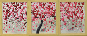 Spring Days in Japan (2025) Acrylic painting by Edelgard Schroer