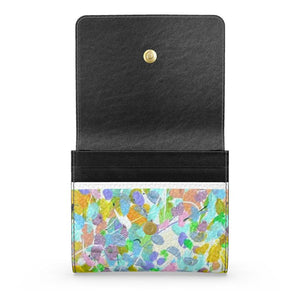 Small Leather Foldover Purse