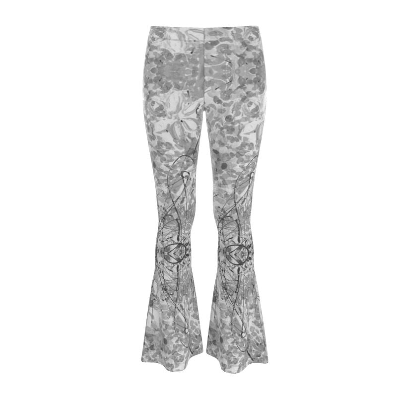 High Waisted Flared Leggings