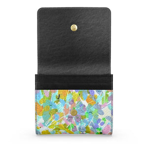 Small Leather Foldover Purse