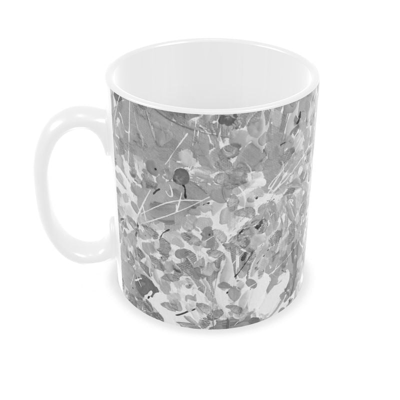 Builders Mugs in Daisy Design Grey