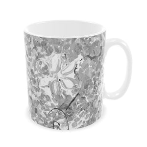 Builders Mugs in Daisy Design Grey