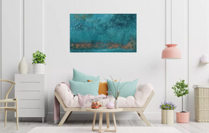 Sun Traces (2025) Acrylic painting by Edelgard Schroer