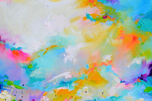 Seascape Landscape Painting Windy Shore