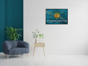 Solar Gold 2025 Acrylic Painting by Edelgard Schroer