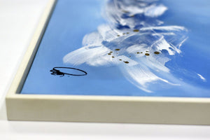 Azure Flow 2025 Acrylic painting by Edelgard Schroer