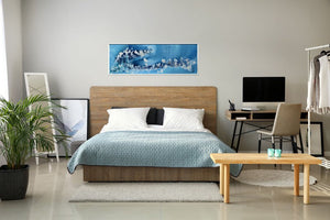 Azure Flow 2025 Acrylic painting by Edelgard Schroer